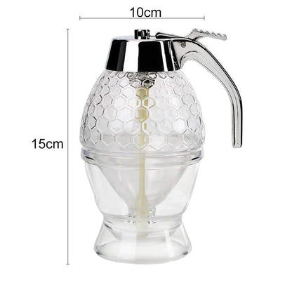 Easy Pour Honey Dispenser with Warm Water Base