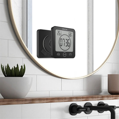 Waterproof Bathroom Clock - Reliable Timekeeping for Showers