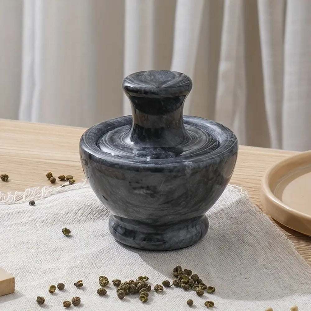 Elegant Stone Spice Grinder for Fresh Flavors