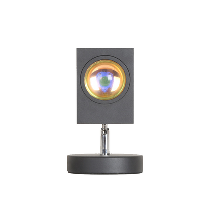 Decorative Table Lamp with Warm LED Sunset Ambient Light