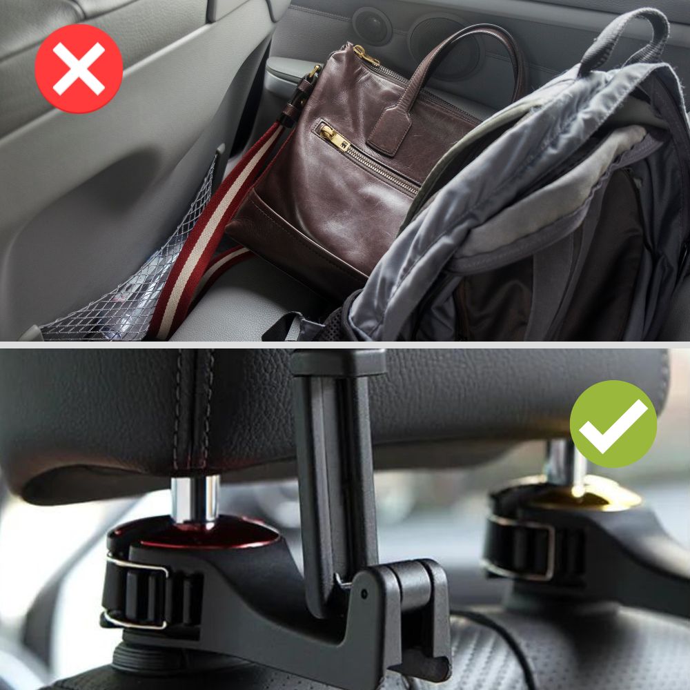 50% Discount | Car Headrest Hooks - Last Day Sale