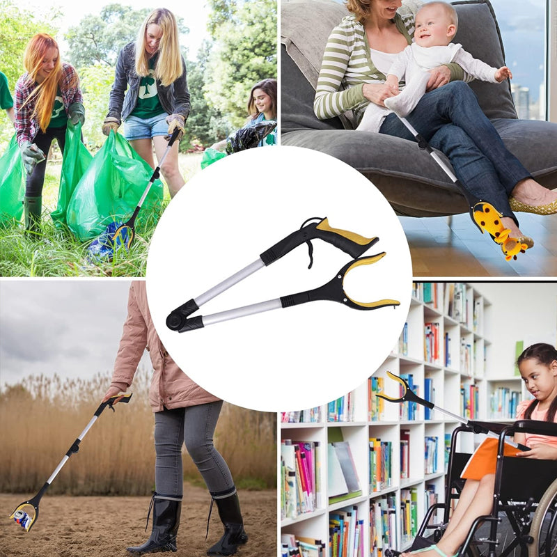 Versatile Reach Tool with 360° Rotating Grip