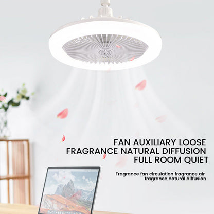 LED Fan Lamp with Aromatherapy Function – 2-in-1 Design