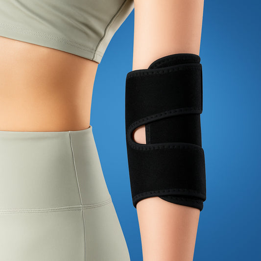 Adjustable Compression Elbow Support with Breathable Strap