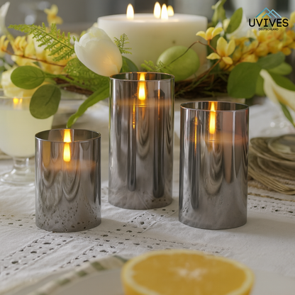 Cozy Candlelight Effect Mimicking Real Flames