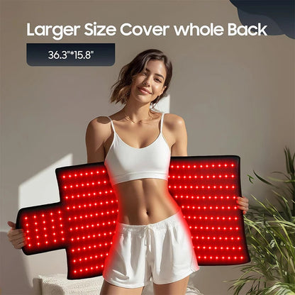 Infrared Light Therapy Mat – 660nm 850nm Pad for Pain Relief, Muscle Recovery & Skin Care