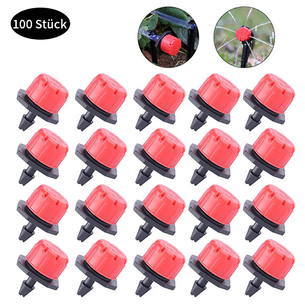 Drip Irrigation Nozzles with Adjustable Flow