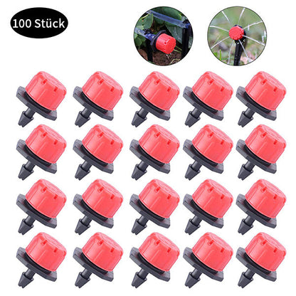 Drip Irrigation Nozzles with Adjustable Flow