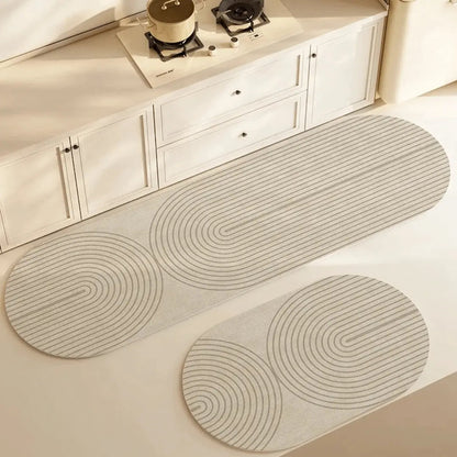 Non-Slip Kitchen Rug with High Absorbency