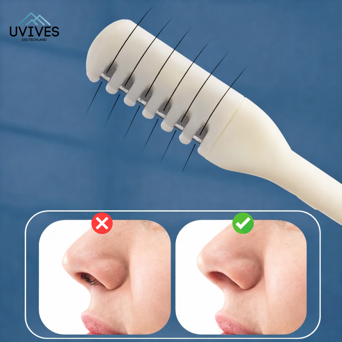 4+4 FREE | Effortless 360° Nose Hair Trimmer for Instant Confidence