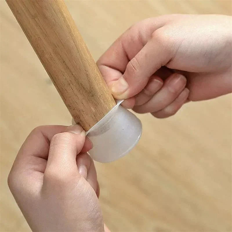 Set of 4 Durable Silicone Furniture Leg Protectors