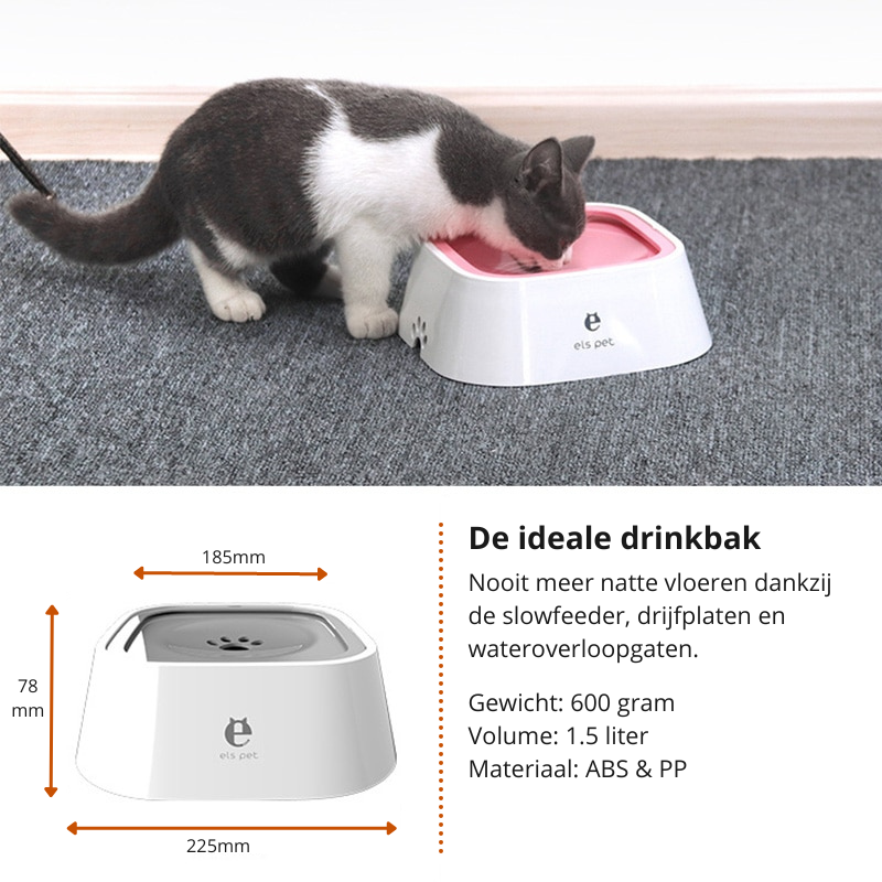 Self-Dispensing Water Fountain for Pets