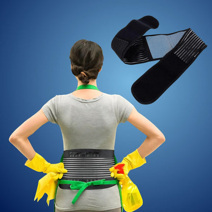 Back Pain Relief Belt for Compression Support - Lower Back Strain & Posture
