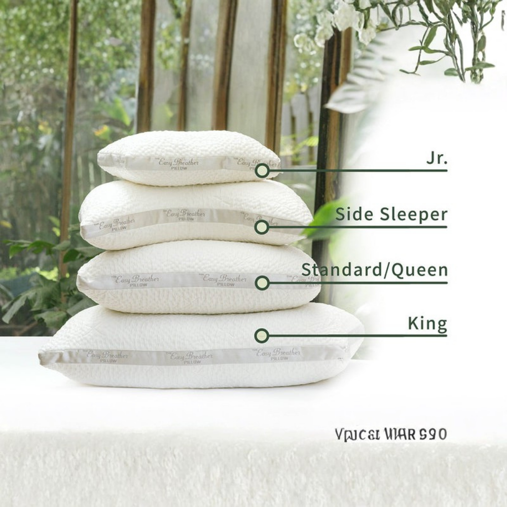 Shredded Foam Sleep Pillow for Enhanced Comfort