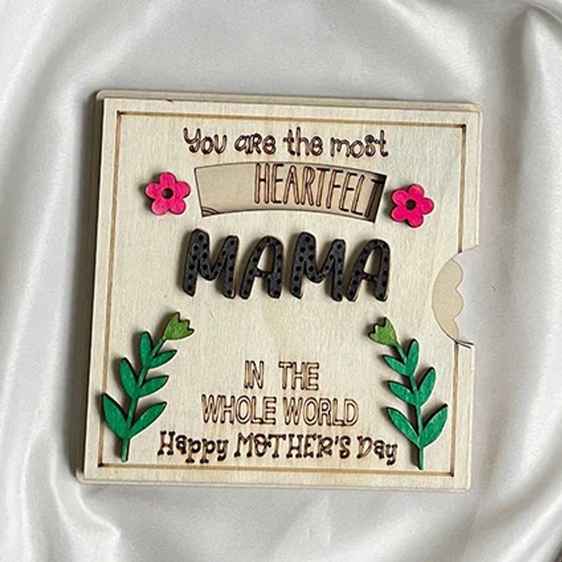 Memorable Gift for Mum – Special Greeting Card for Mother's Day
