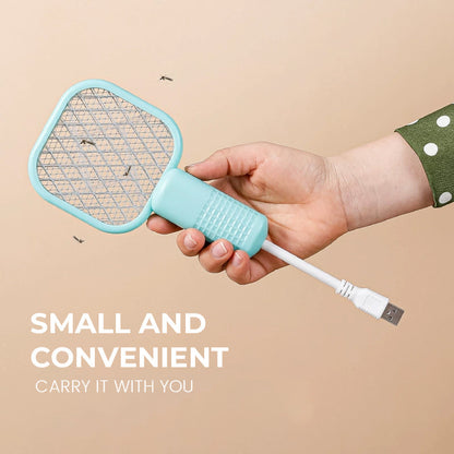 USB Mosquito Repellent with LED Light and Safety Net – Dual Function
