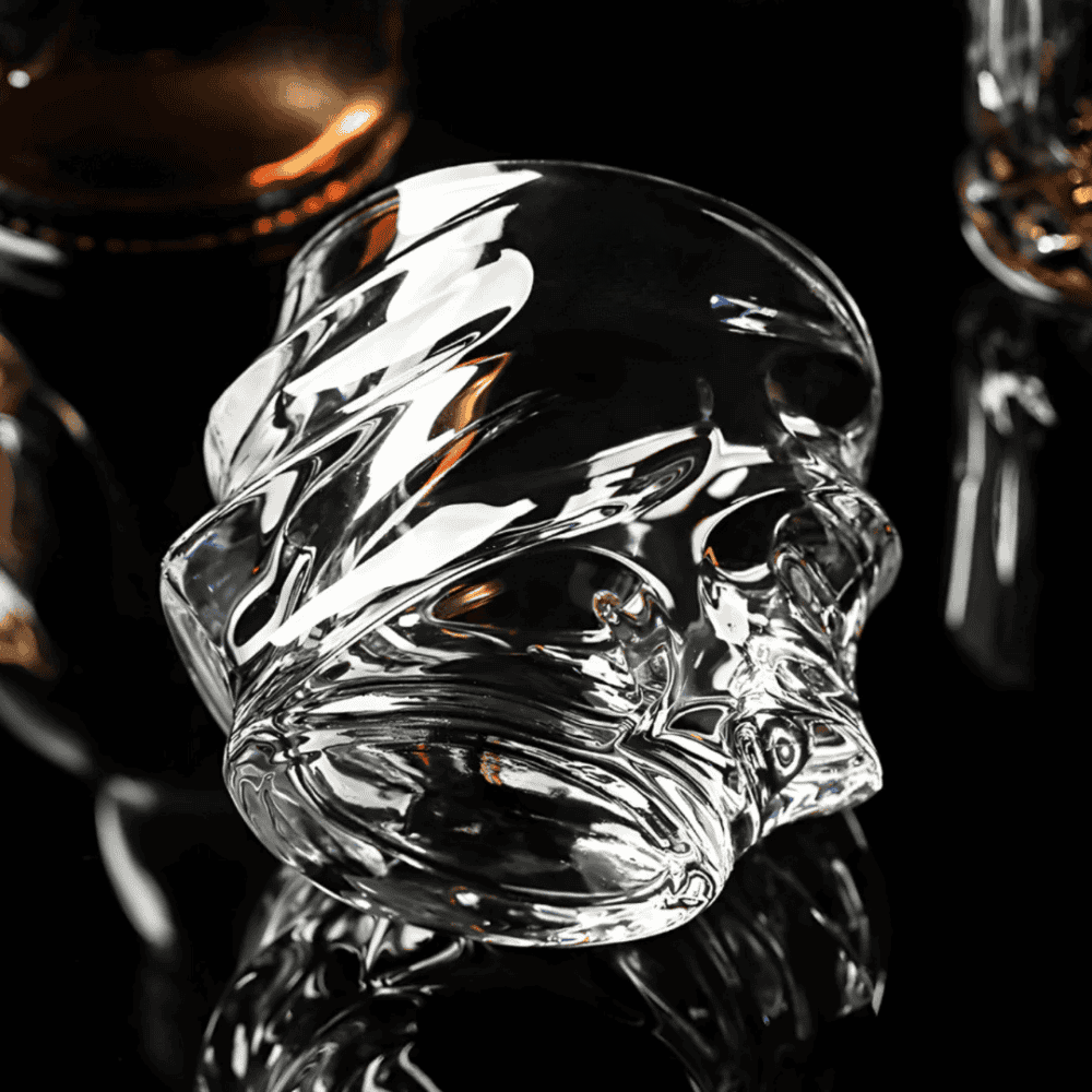 Whisky Glass with Crystal Design