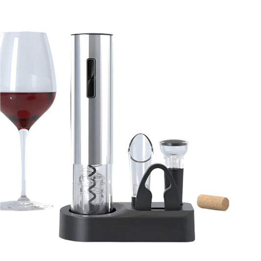 Elegant Corkscrew for Effortless Wine Opening with One Button