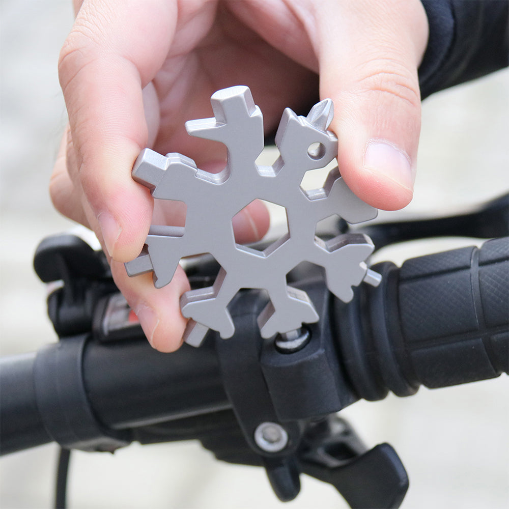 Multi-tool Snowflake Set with 18 Functions – Perfect Gift