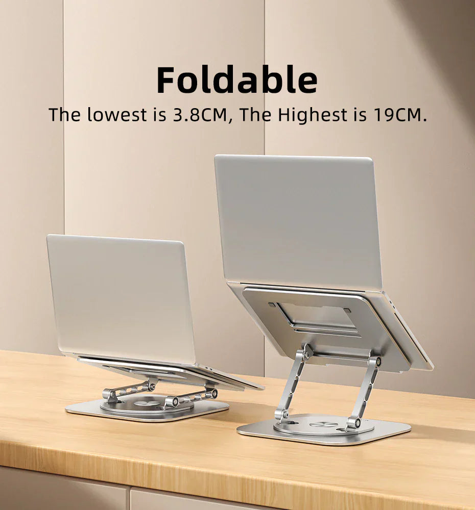 Versatile 360-Degree Rotating Laptop Stand