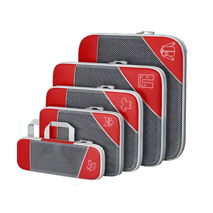Compression Travel Set – Space-Saving Packing Cubes for Organized Luggage