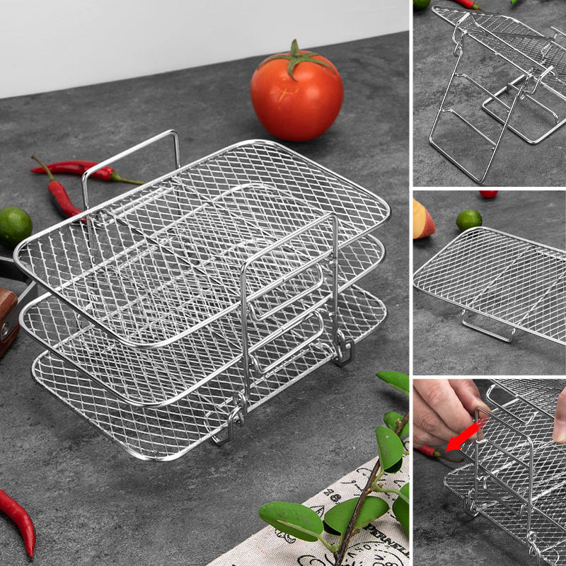 Multi-Layer Stainless Steel Grill - Last Day Discount