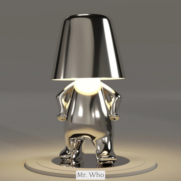 Rechargeable LED Table Lamp with Dimmable Warm White Light – Wireless Design