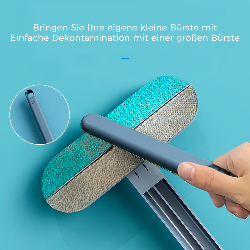 Dual-Sided Pet Hair Remover Brush for Home & Car