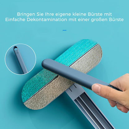 Dual-Sided Pet Hair Remover Brush for Home & Car