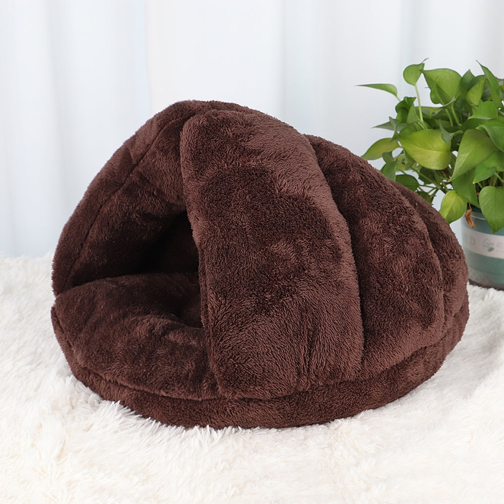 Snug Retreat Pet Cave Bed for Ultimate Comfort
