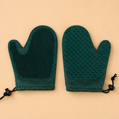 Dual Purpose Grooming Gloves for Dogs and Cats