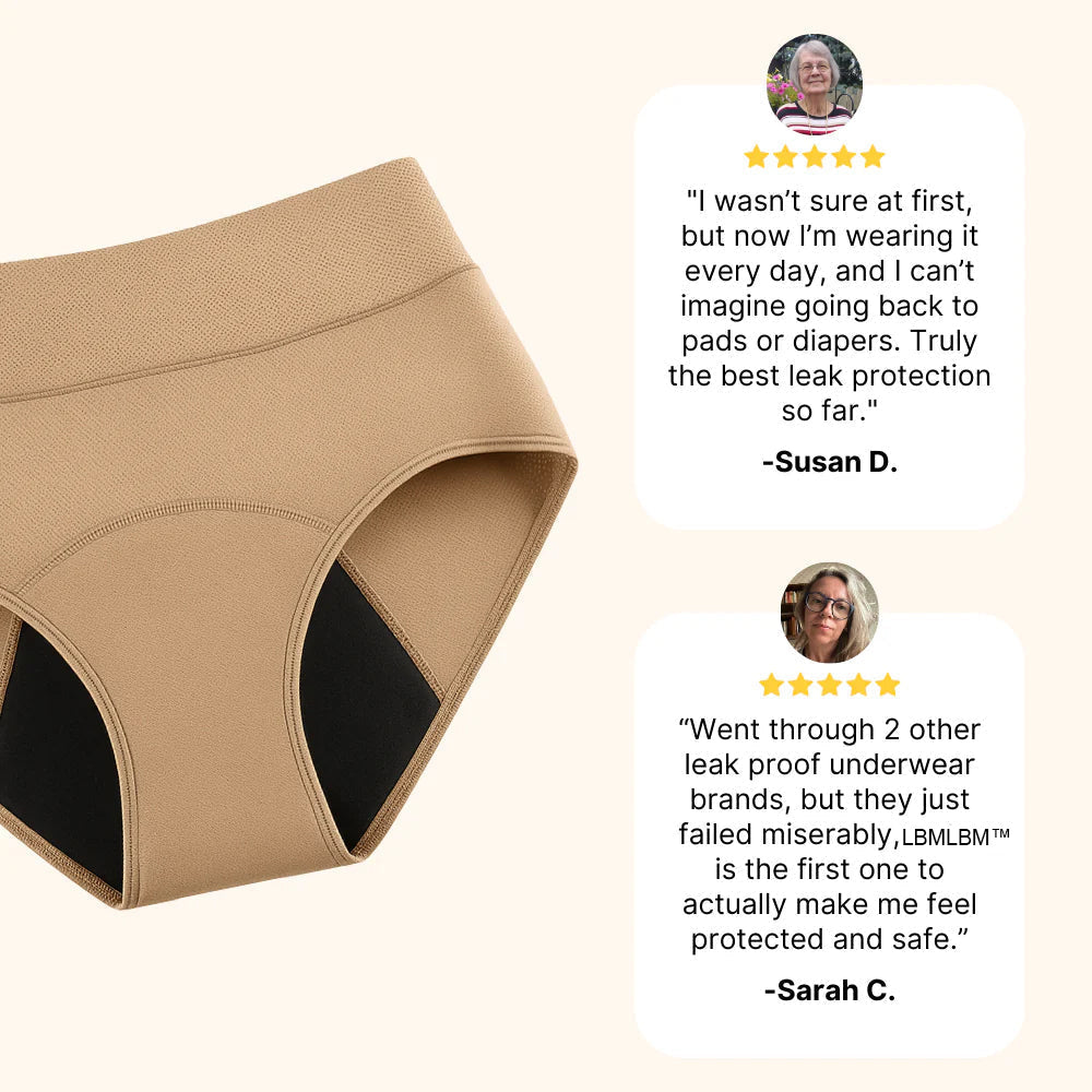 Leak-Proof Underwear 4-Pack for Maximum Comfort
