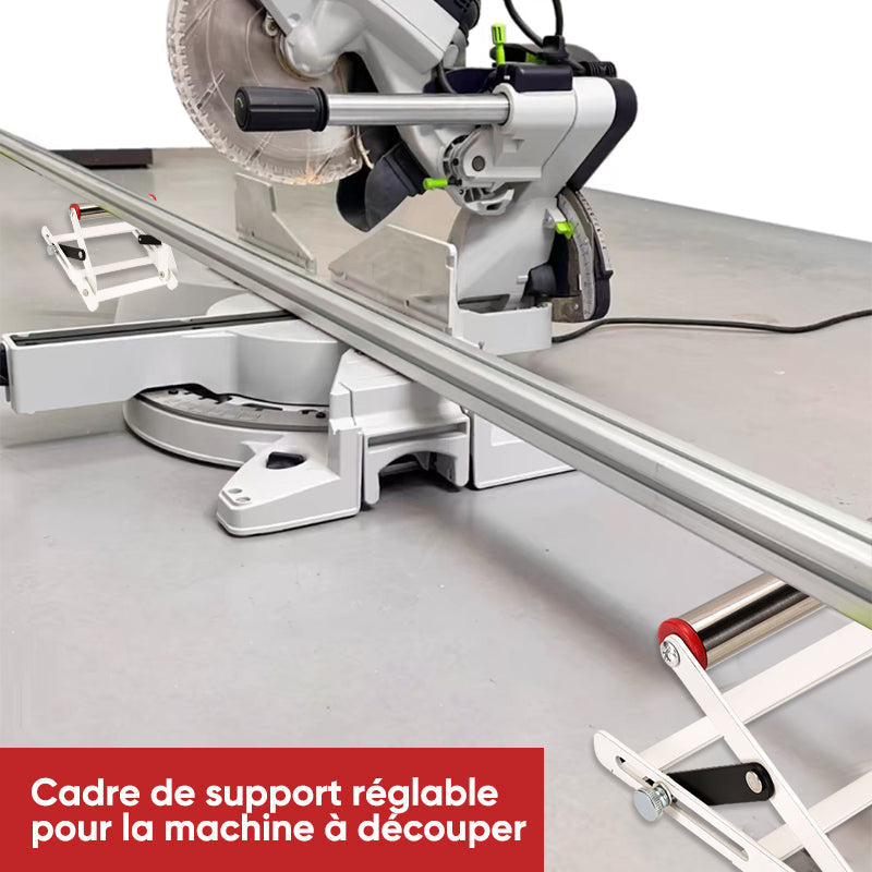 Cutting Machine Support Frame with Adjustable Features