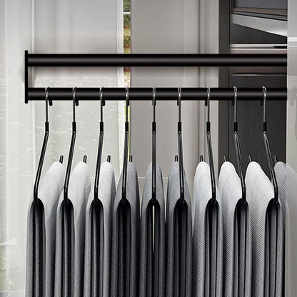 Retractable Closet Clothes Hanger Rod