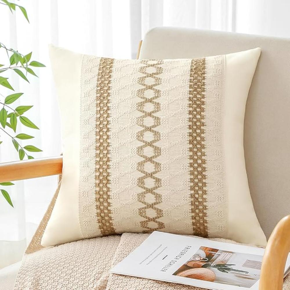 Natural Harmony Decorative Throw Pillow Cover