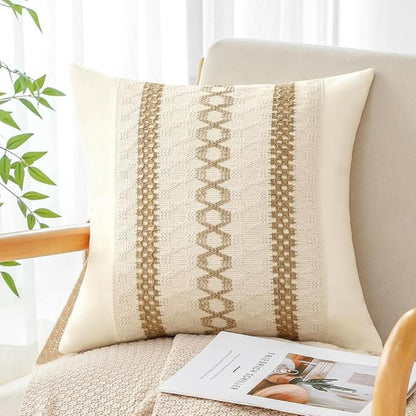 Natural Harmony Decorative Throw Pillow Cover