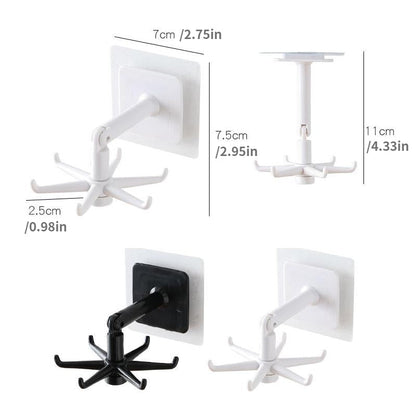 Folding Hook with 360° Rotation