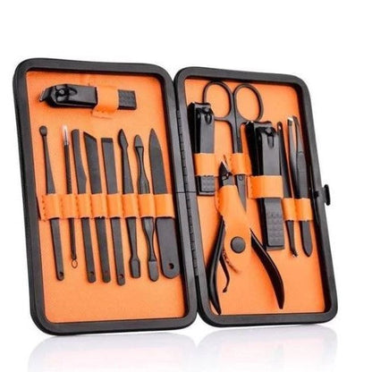 15-Piece Ultimate Nail Care Kit with Travel Case