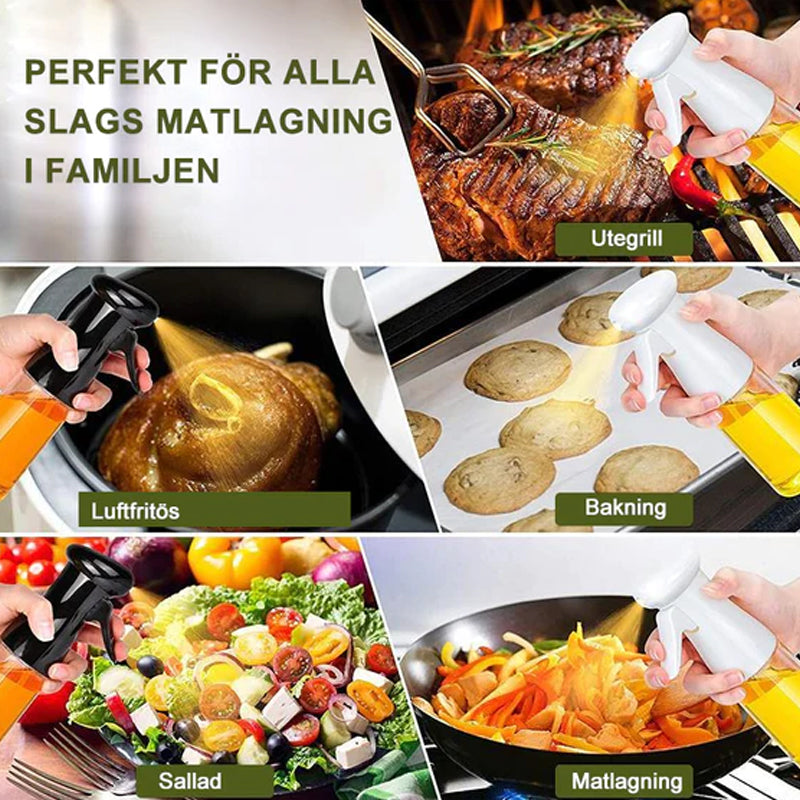 Fine Mist Oil Distribution for Healthier Cooking