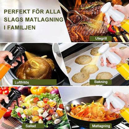 Fine Mist Oil Distribution for Healthier Cooking