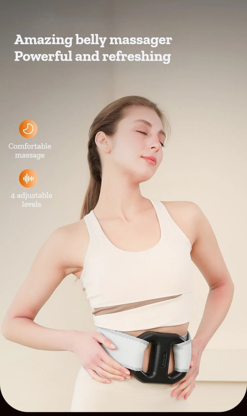 Portable Mini Vibration Massager Ring for Muscle Tension and Pain Relief