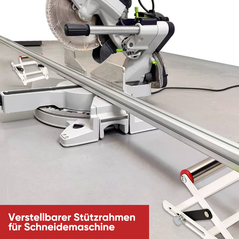 Cutting Machine Support Frame with Adjustable Features