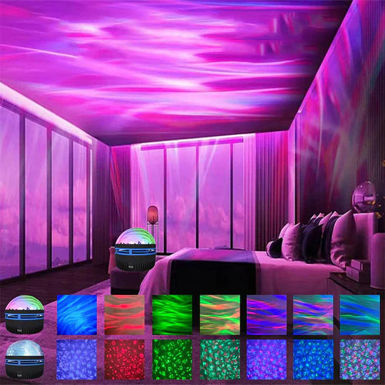 Table Lamp Projector for Northern Lights Display - Aurora Light Effect