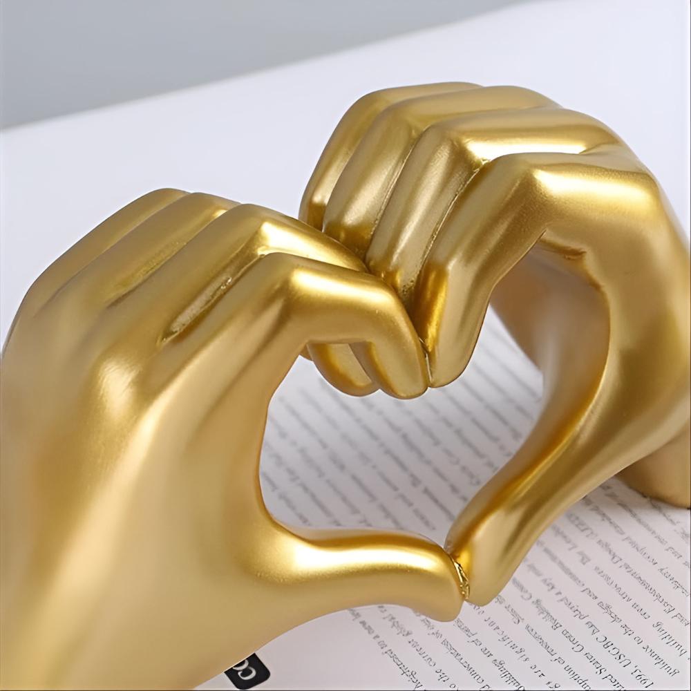 Charming Heartfelt Gesture Wall Art
