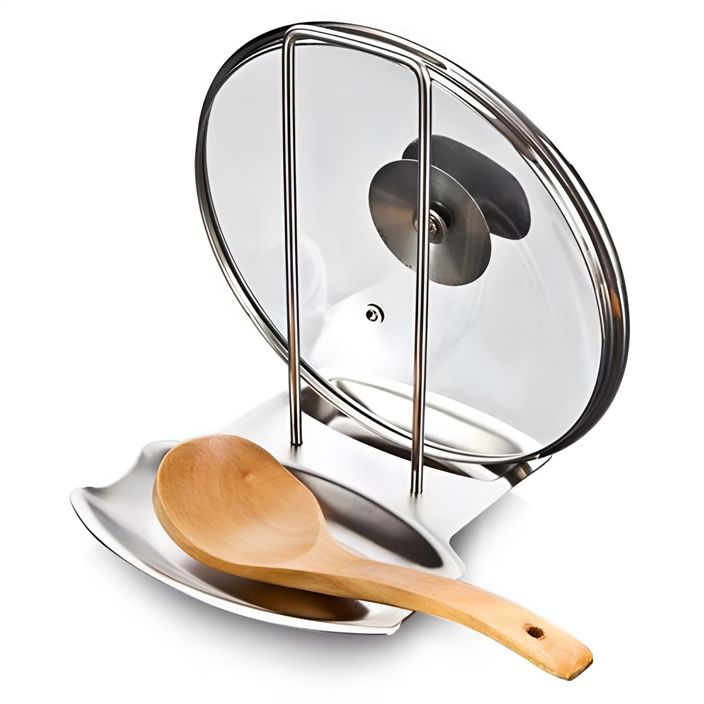 Chic Kitchen Lid Organizer for Efficient Cooking