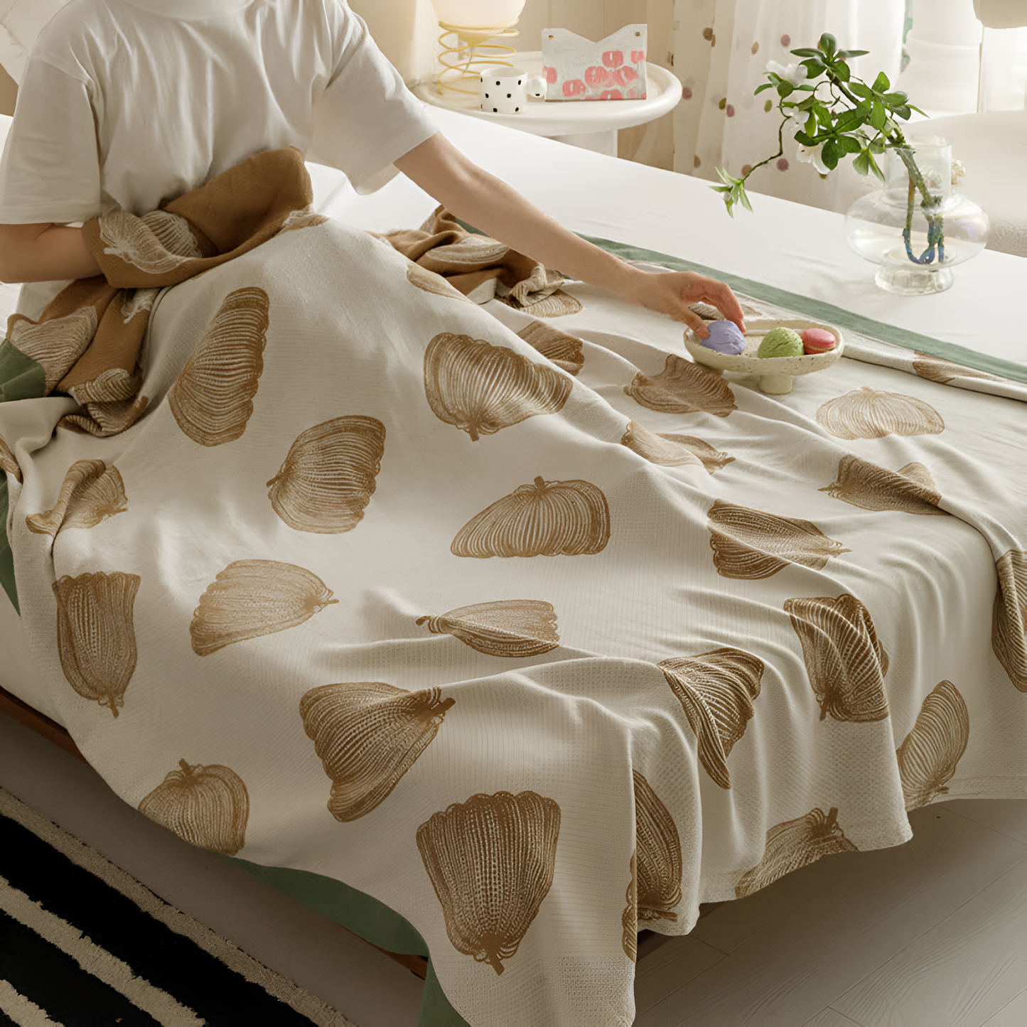 Harvest Charm Eco-Friendly Bamboo Blanket