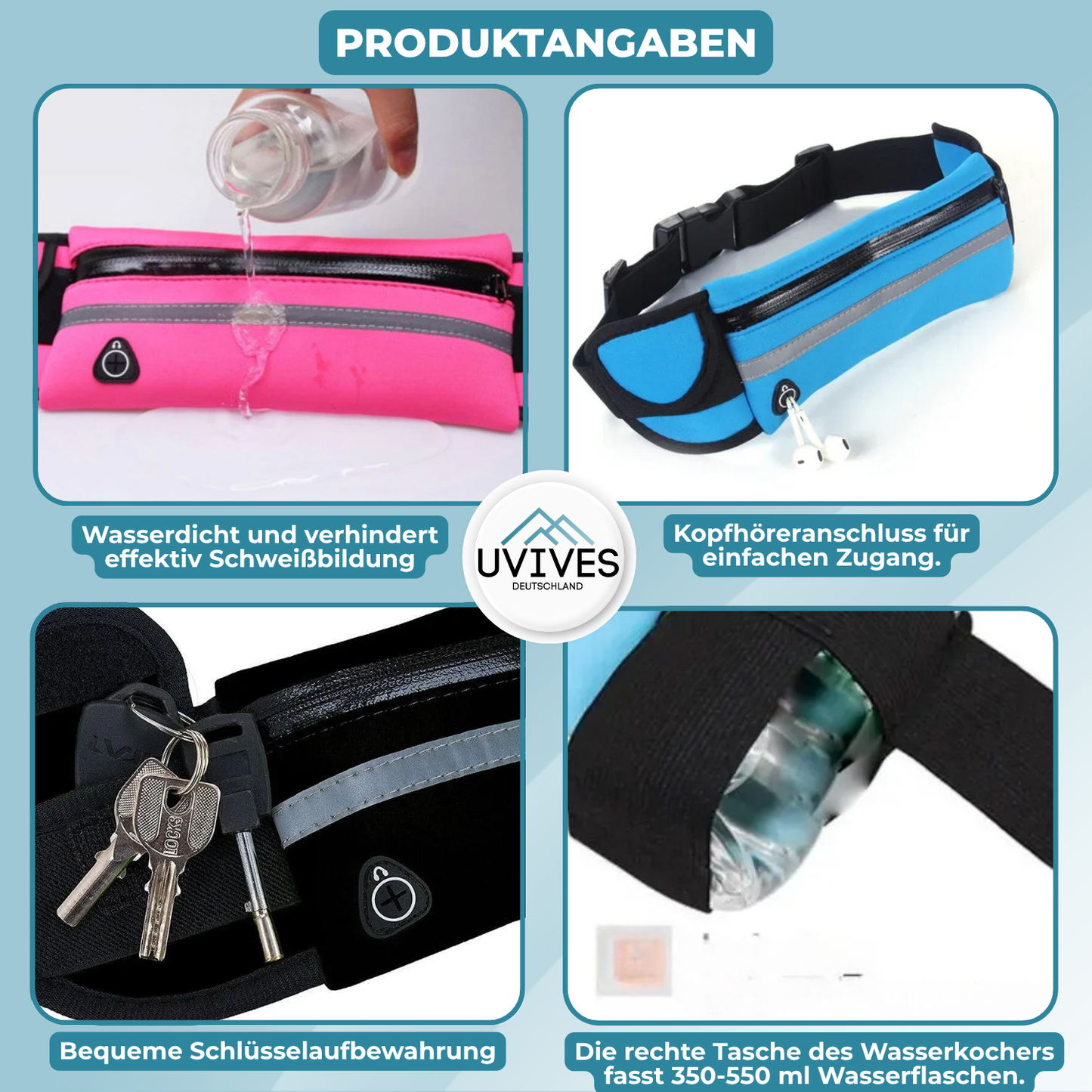 Buy One Get One Free | Ideal Waist Bag for Sports, Travel & Daily Use
