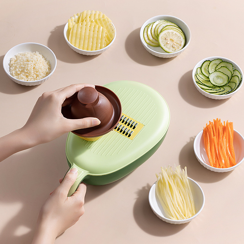 Vegetable Cutter in Avocado Shape – Slicer and Chopper Tool