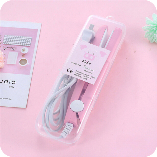 Ceramic Hair Styler for Straight and Curly Styles – Compact Design
