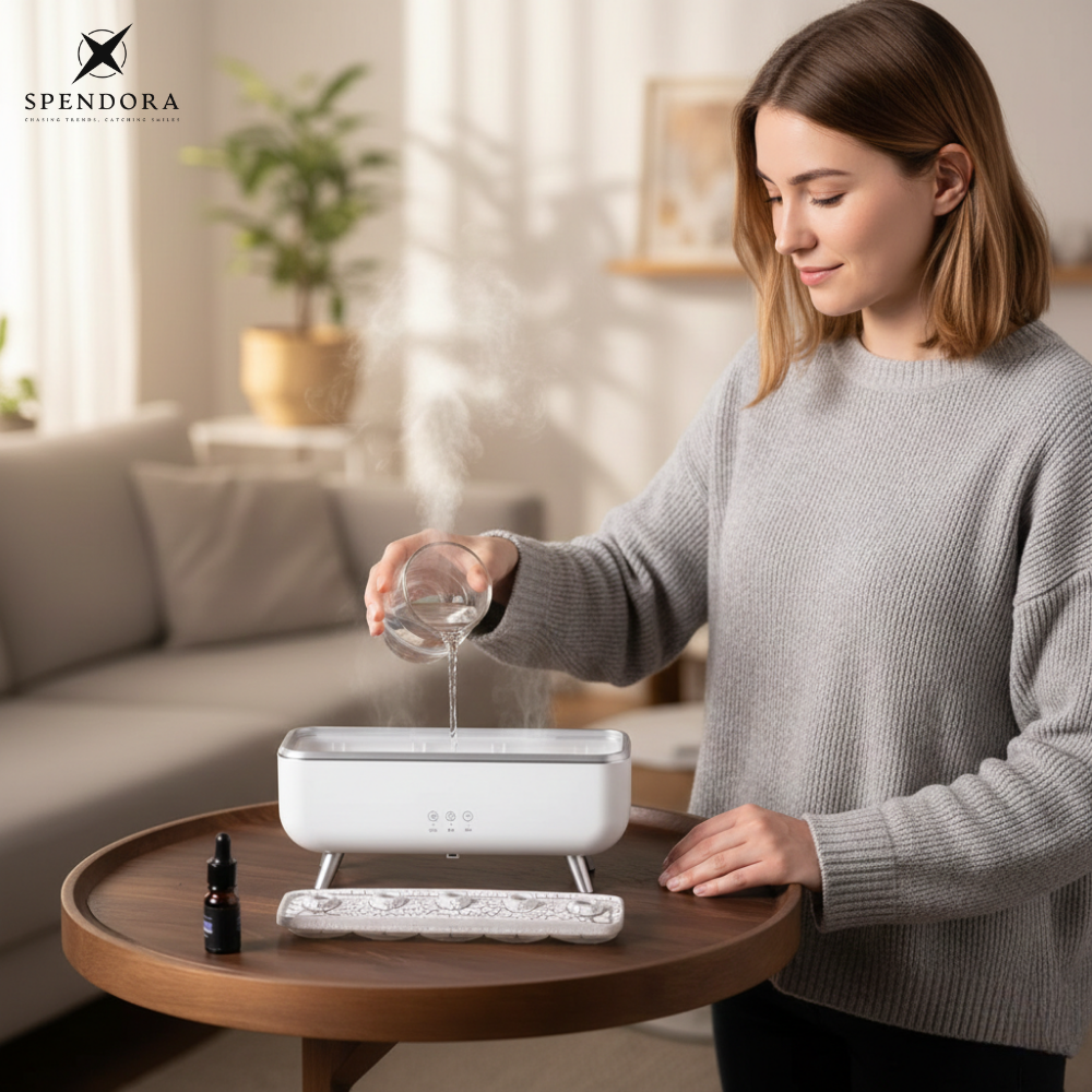 Serenity Mist Aromatherapy Diffuser | 300ml Capacity & Dual Modes